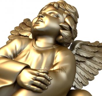 Angels (AN_0026) 3D model for CNC machine